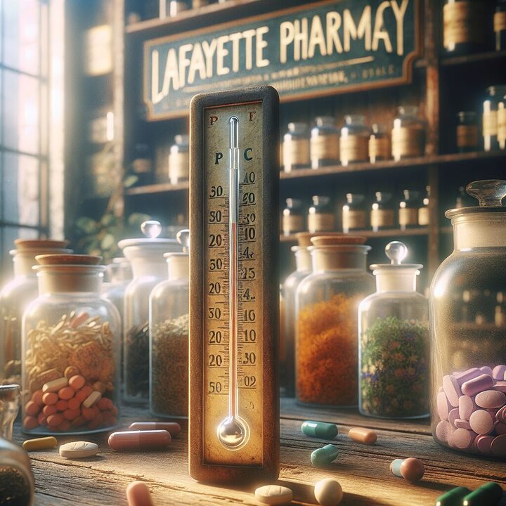 thermomètre pharmacie lafayette